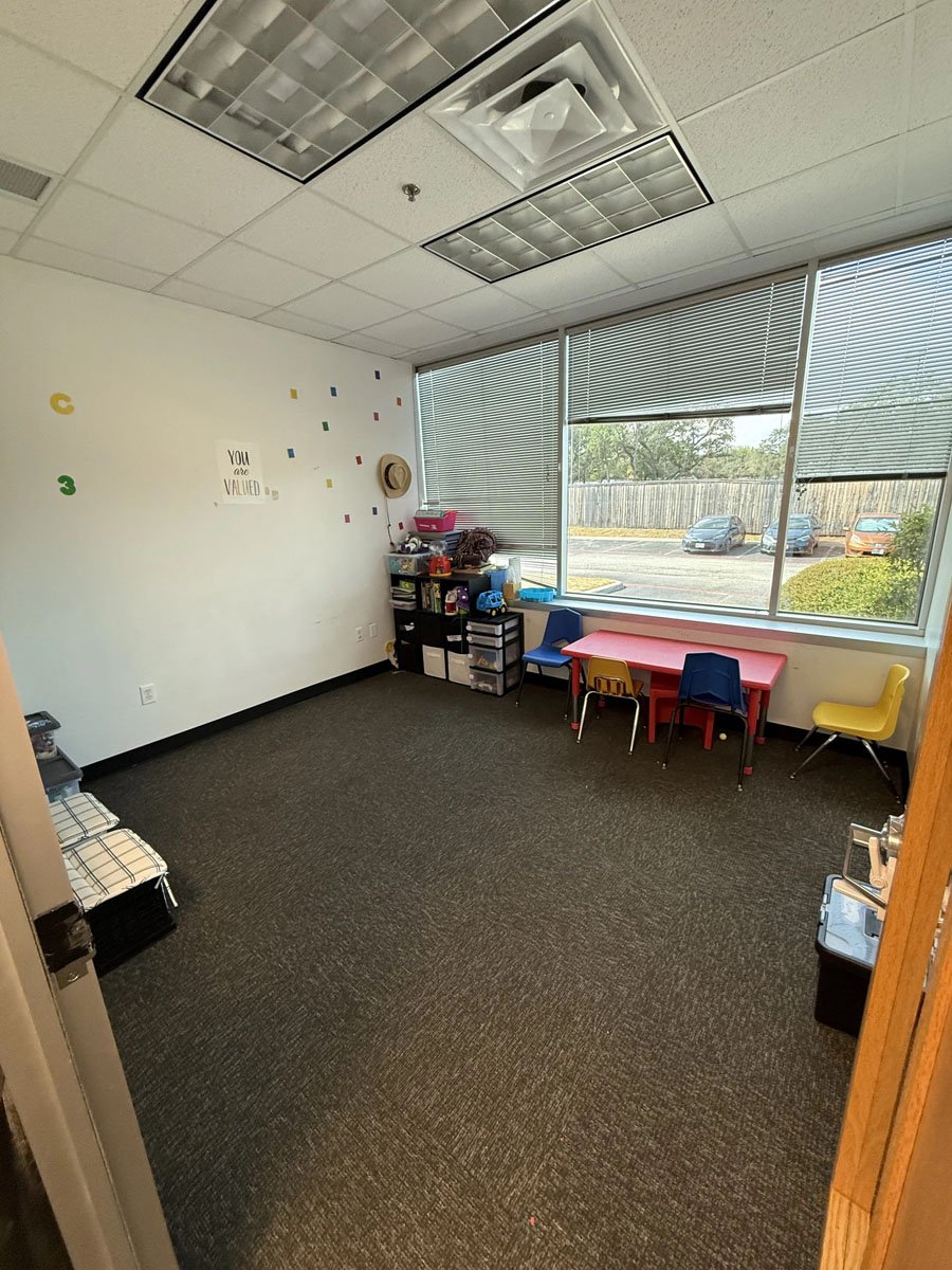 Lacuna Autism Services ABA clinic in North San Antonio - Breakout area